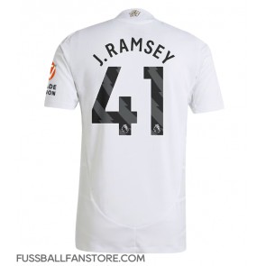 Aston Villa Jacob Ramsey #41 Replik Auswärtstrikot 2024-25 Kurzarm